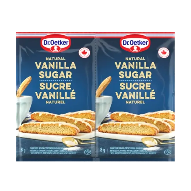 Natural Vanilla Sugar - 3-pack