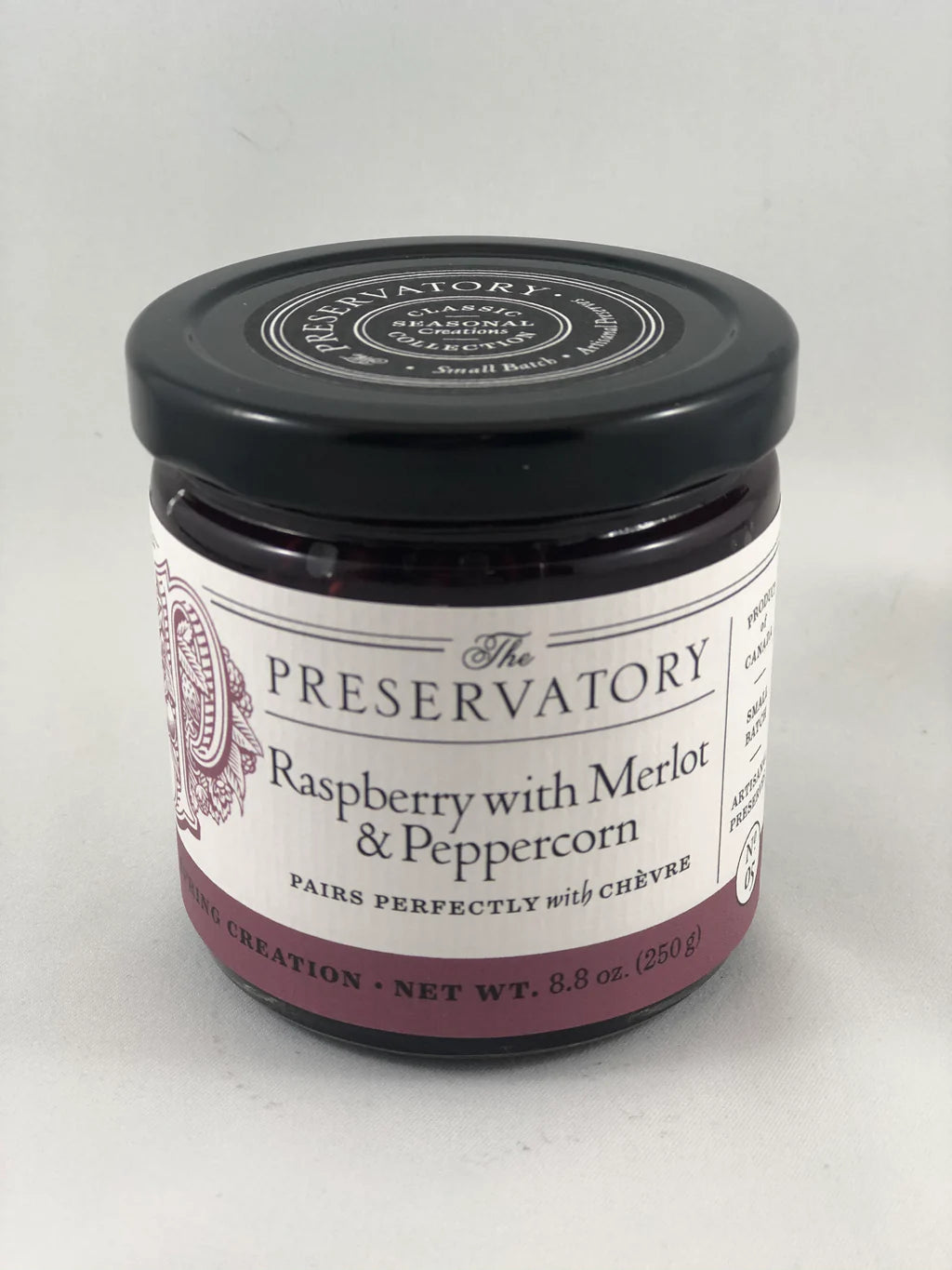 Raspberry with Merlot & Peppercorn