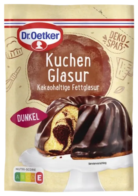 Dark Cake Glaze