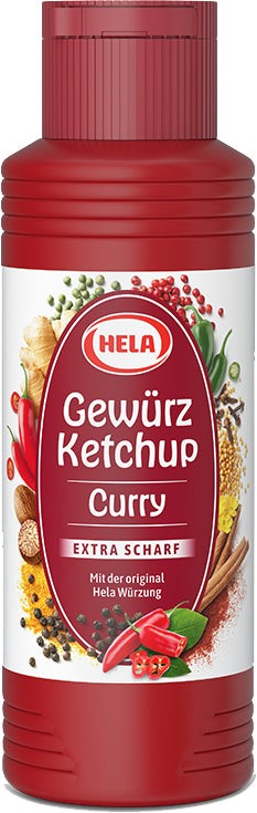 Hela Extra Hot Curry Ketchup (Extra Scharf) 300mL