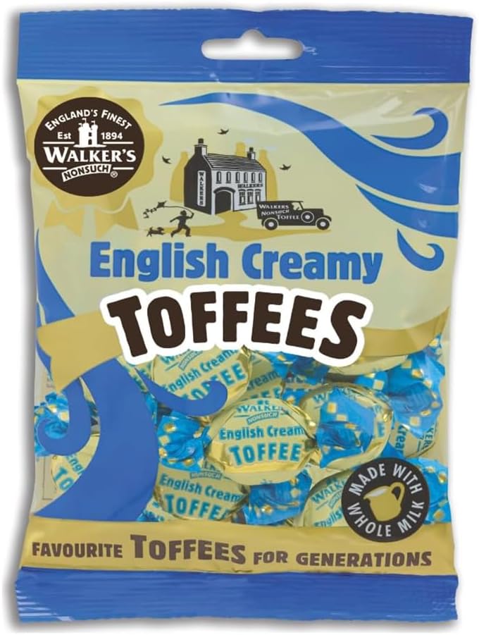 Walker's English Creamy Toffees 150g