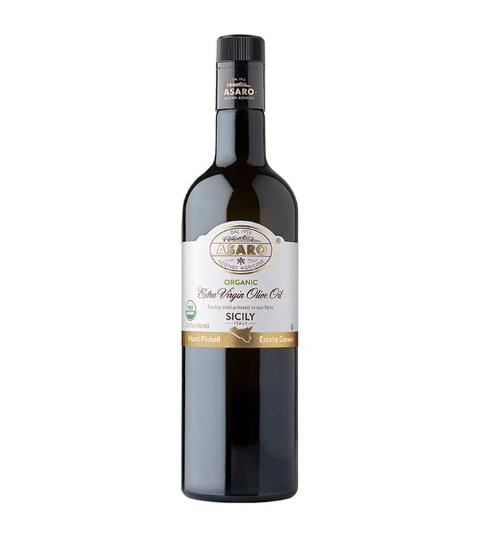 Organic Extra Virgin Olive Oil, Asaro Farms – 25.4 Fl Oz (750mL)