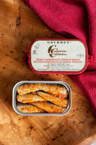 Riga Gold Smoked Sprats In Tomato Sauce