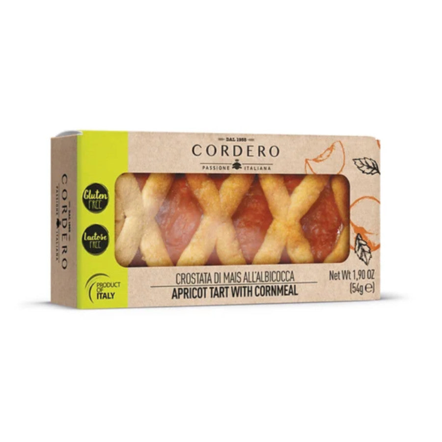 Cordero Apricot Crostata Mini Tart Gluten 54g
