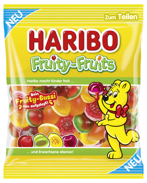 Haribo Fruity-Fruits Gummy & Marshmallow 160g