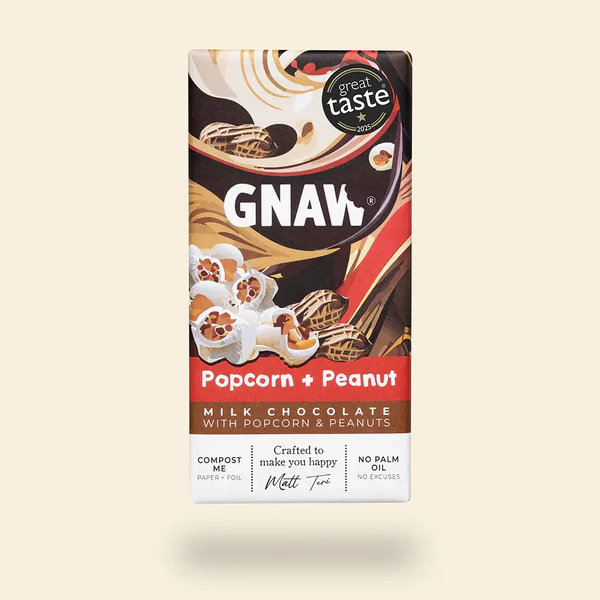 Popcorn & Peanut Milk Chocolate Bar