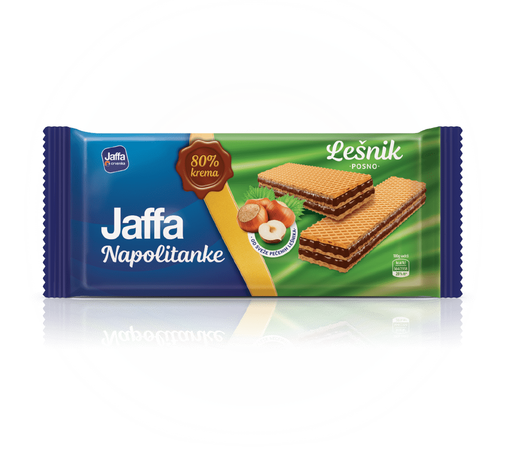 Jaffa Wafers Lešnik