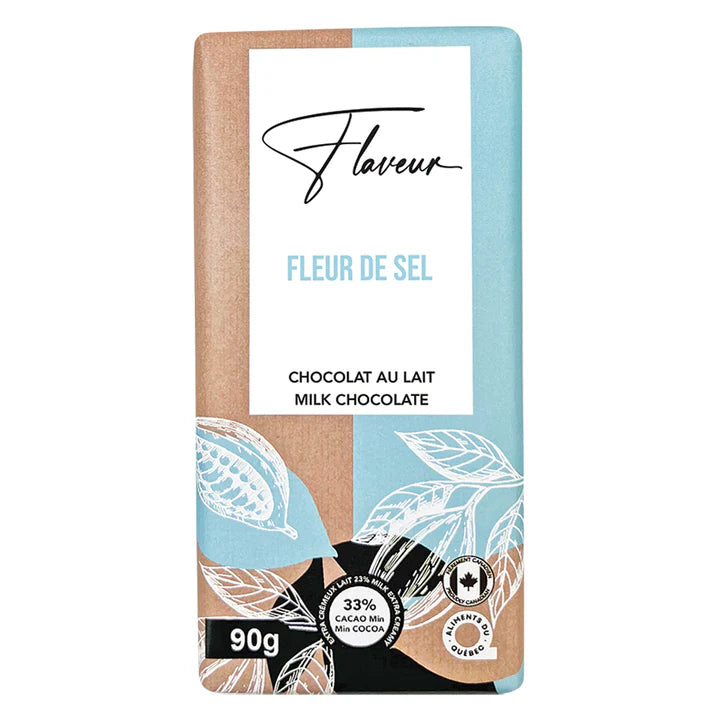 Fleur de Sel Milk Chocolate Tablet