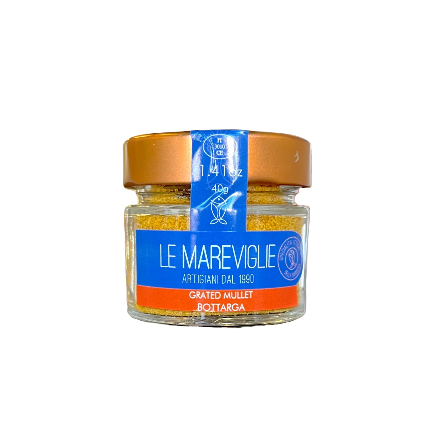 Le Mareviglie Artigiani dal 1990- Grated Mullet Bottarga 40gr
