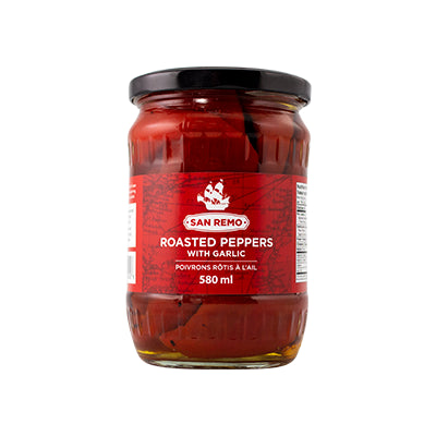 San Remo - Roasted Peppers With Garlic