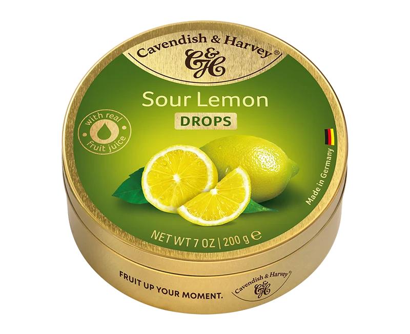 Sour Lemon Drops, 200g
