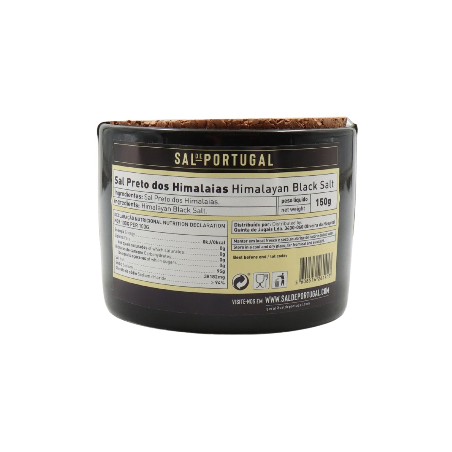 Black salt from the Hymalaias Sal de Portugal