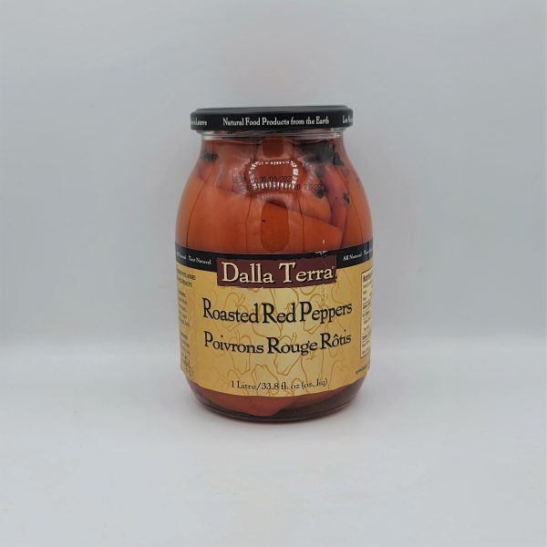 Dalla Terra Roasted Red Peppers, 1L