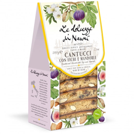 Traditional Biscotti with Figs and Almonds