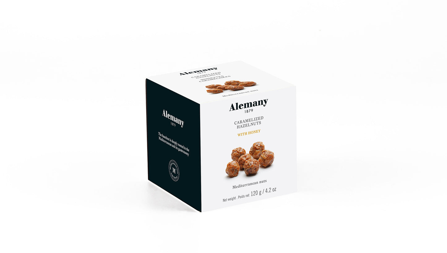 Caramelized hazelnuts