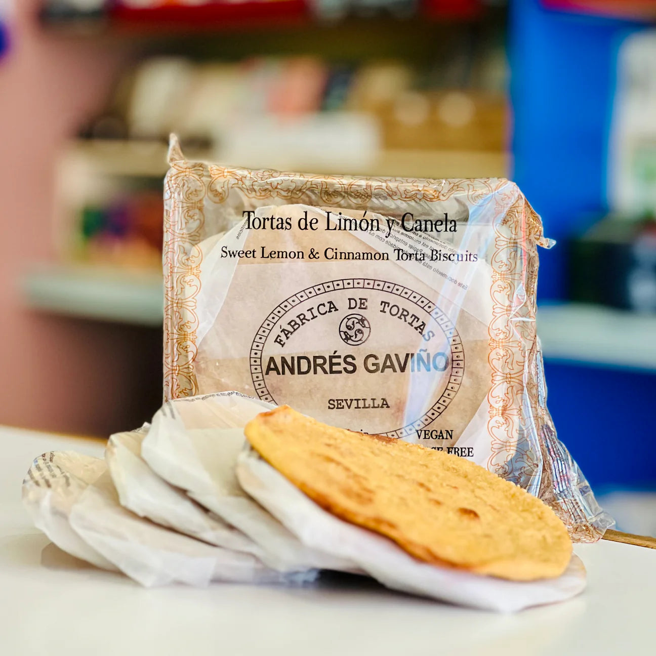 Andres Gavino Sweet Lemon & Cinnamon Tortas