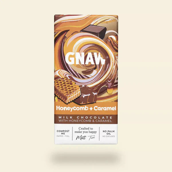 Honeycomb & Caramel Milk Chocolate Bar