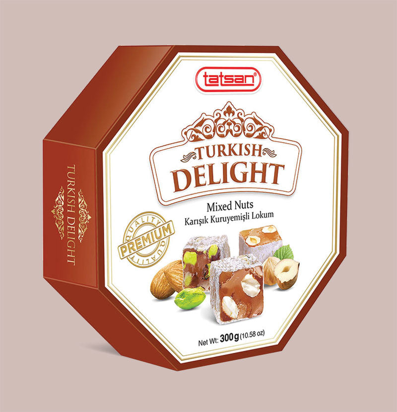 Turkish Delight with Mixed Nuts 300 g