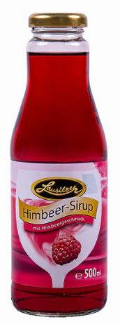 Lausitzer Raspberry Syrup (Himbeersirup) 500mL