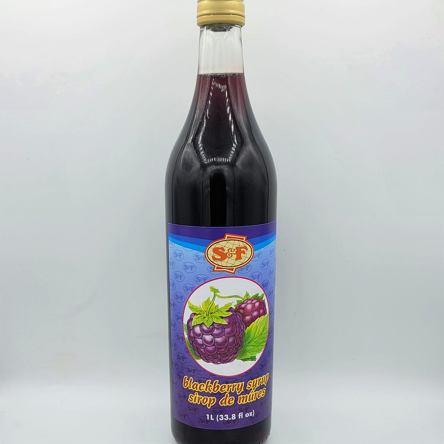 S&F Blackberry Syrup, 1L