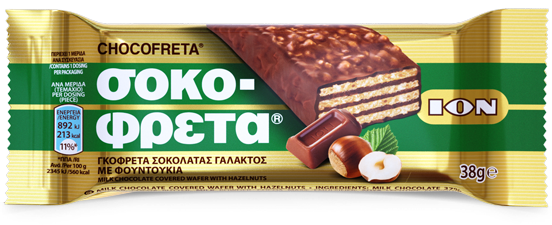ION Chocofreta Milk Chocolate