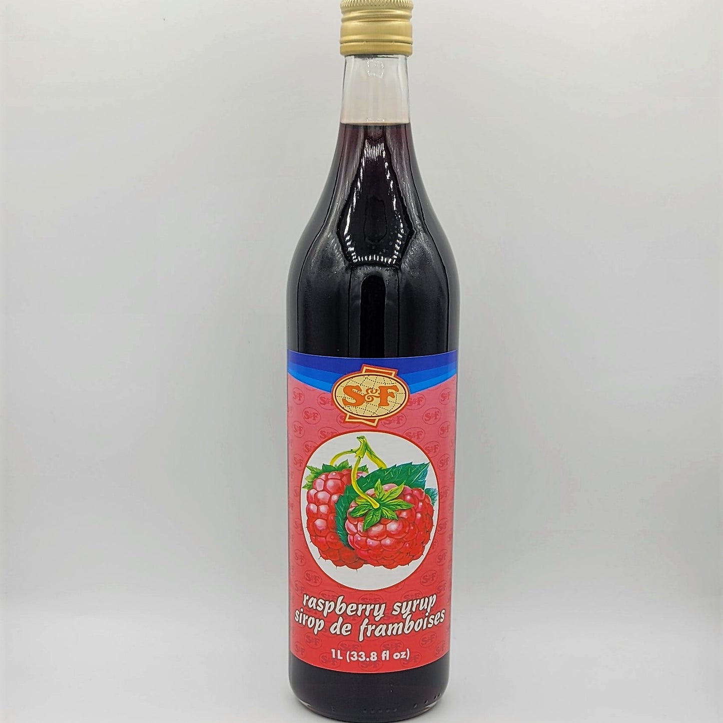 S&F Raspberry Syrup 1L
