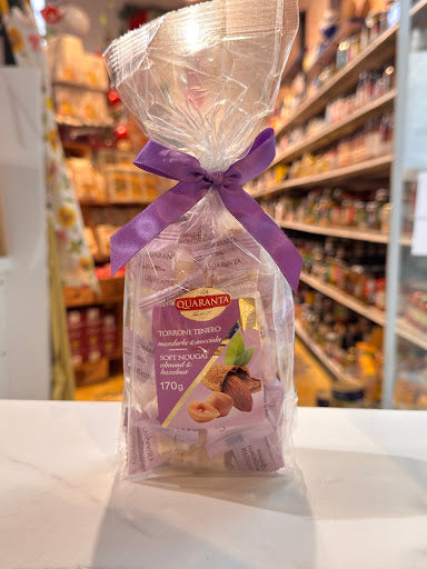 Quaranta Soft Nougat (Torrone Tenero) – Almond & Hazelnut, 170g