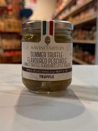 Savini Tartufi Summer Truffle-Flavoured Peschiole (Little Peaches) – 175ml