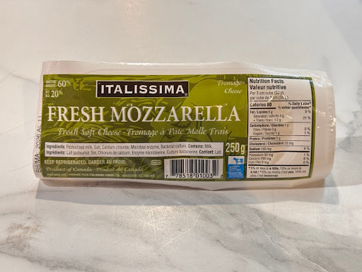 Italissima Fresh Mozzarella – 250g