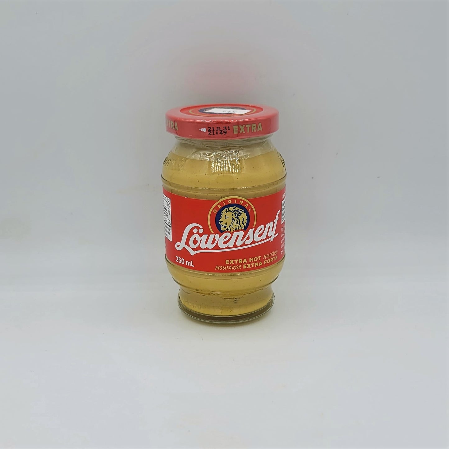 Lowensenf – Extra Hot Mustard, 250ml