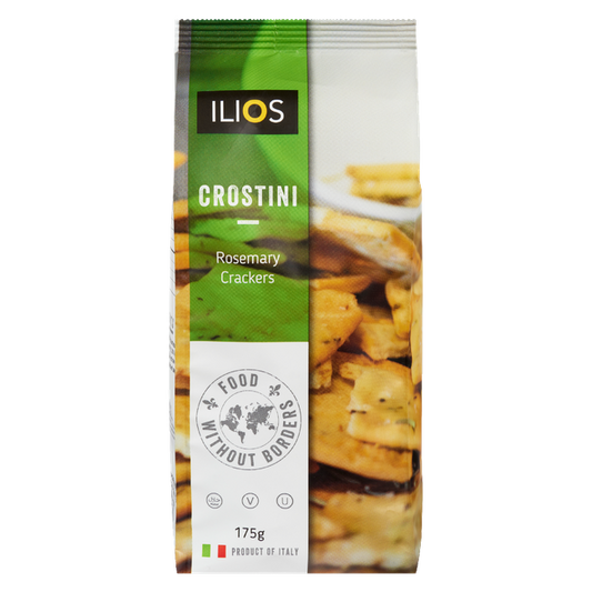 Ilios - Crostini Olive Rosemary Crackers