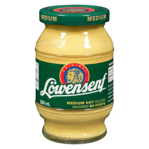 Lowensenf - Mustard - Medium, 250 Millilitre