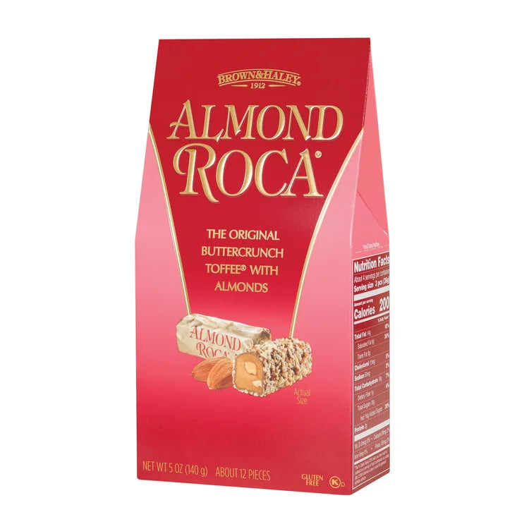 5 oz Almond ROCA Stand-Up Box