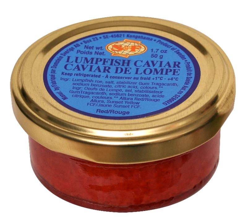 S&F Lumpfish Caviar Red 50g