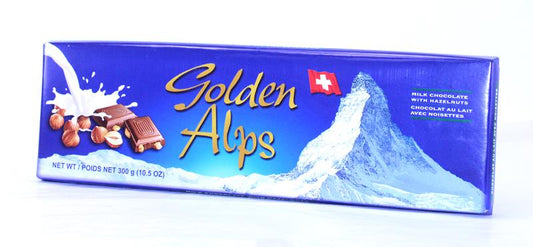 Golden Alps Alprose Milk Chocolate Hazelnut 300g