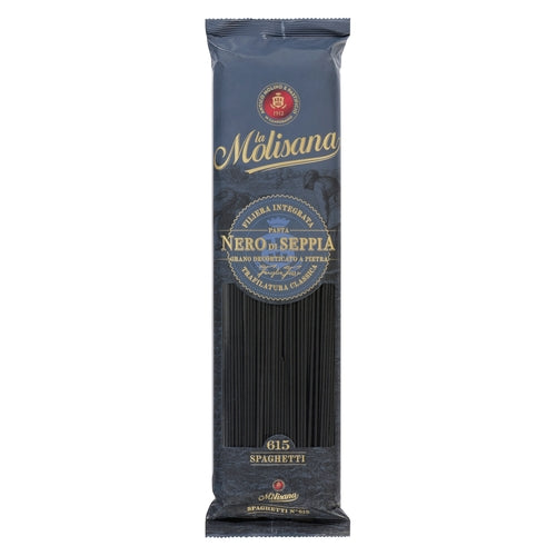 La Molisana - Squid Ink Pasta - Spaghetti N° 615 500g, 1 Each
