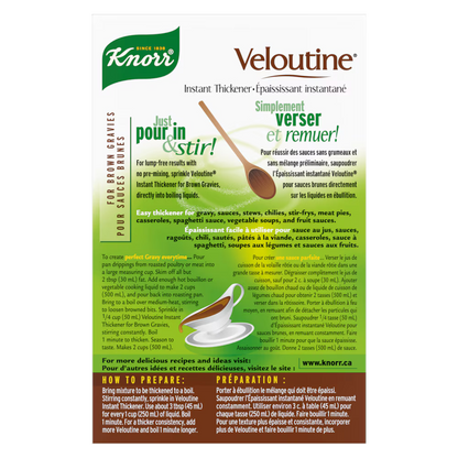 Knorr® Veloutine Instant Thickener for Brown Gravies