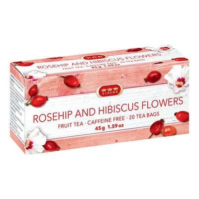 Rosehip and Hibiscus Flowers Tea