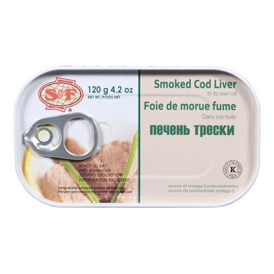 S&f Oil Marinated Cod Liver