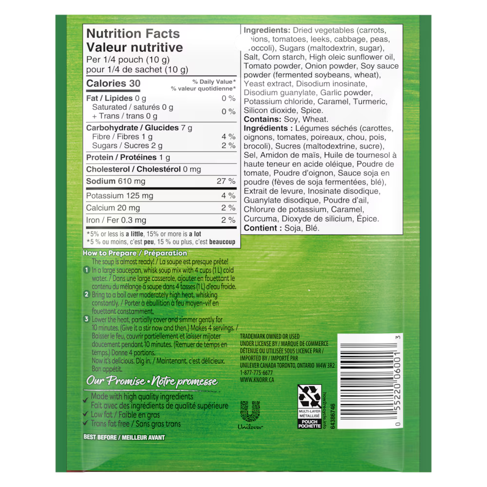 Knorr® Vegetable Soup Mix
