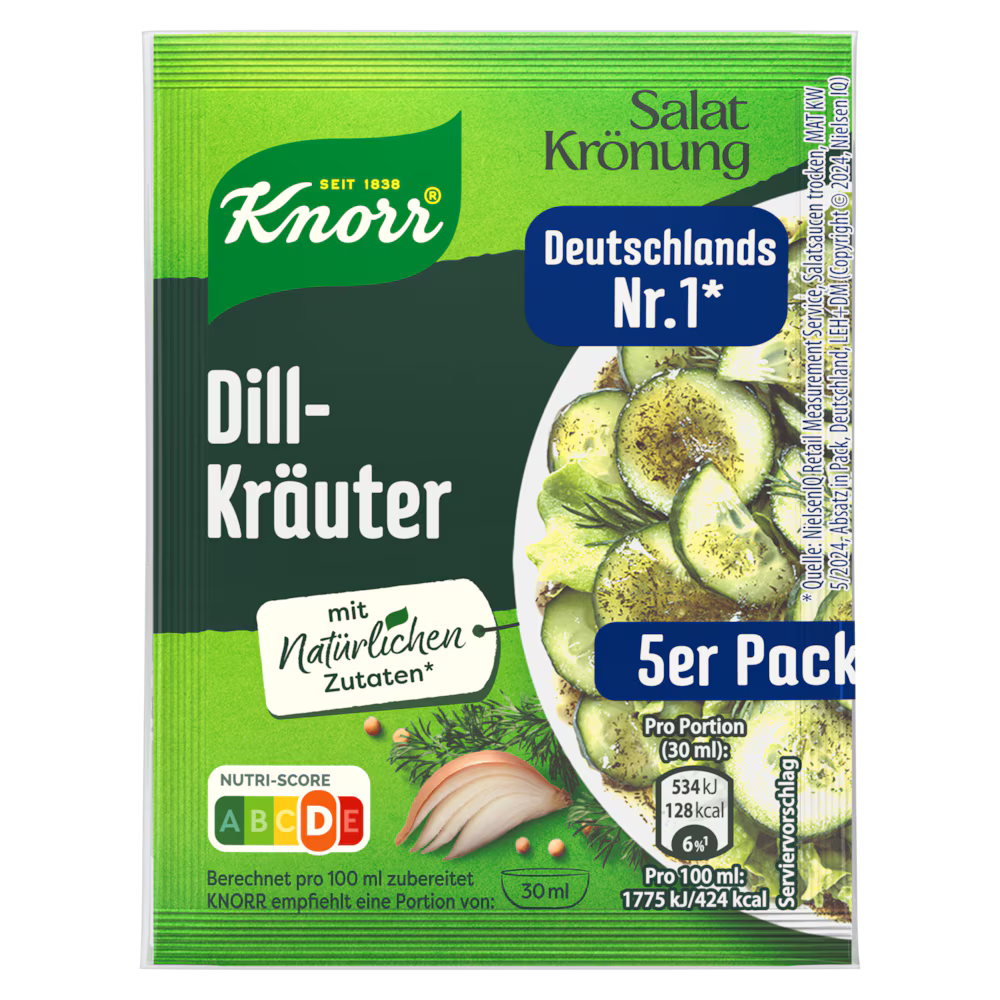 Knorr Salad Dressing Dill Herb Dressing 5-pack