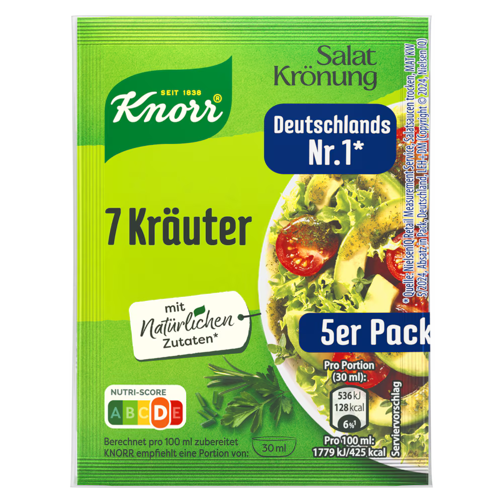 Knorr Salad Dressing 7 Herbs 5-pack
