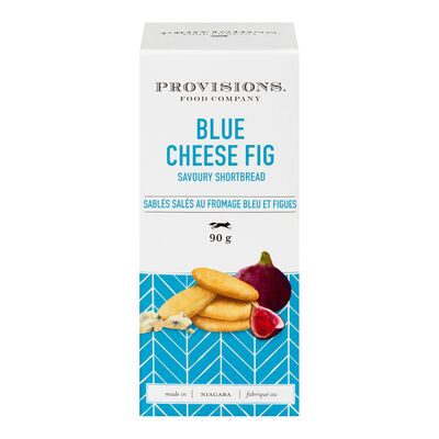 Blue Cheese and Fig Savoury Shortbread