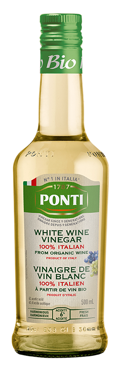 Organic 100% Italian White Wine Vinegar