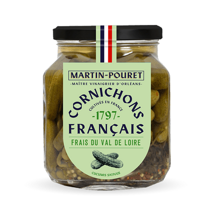 Fresh Loire Valley pickled gherkins 270g