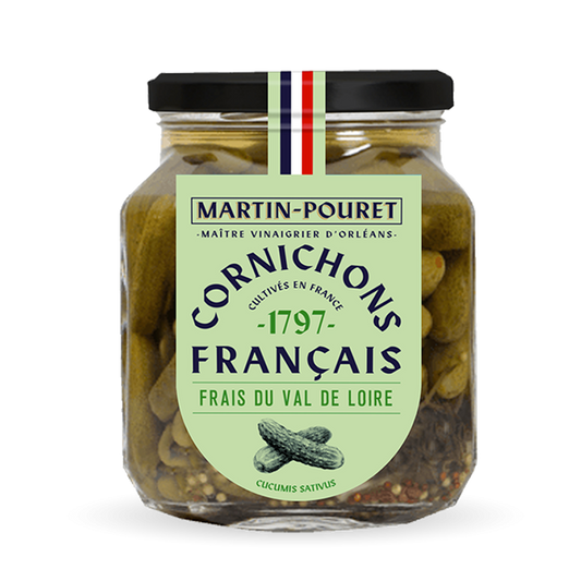 Fresh Loire Valley pickled gherkins 270g