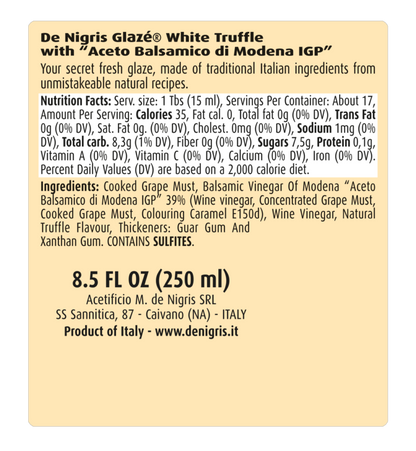 Savory Glazè – White Truffle with Balsamic Vinegar of Modena