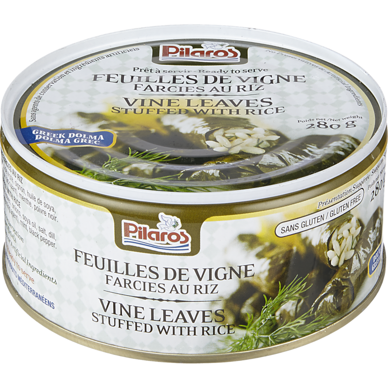 Pilaros Vine Leaves with Rice 280 g