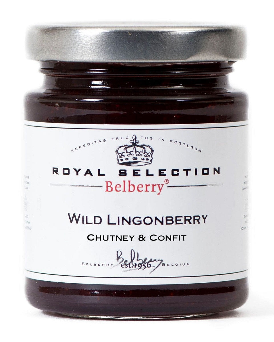 BELBERRY ROYAL SELECTION WILD LINGONBERRY CONFIT & CHUTNEY 180g