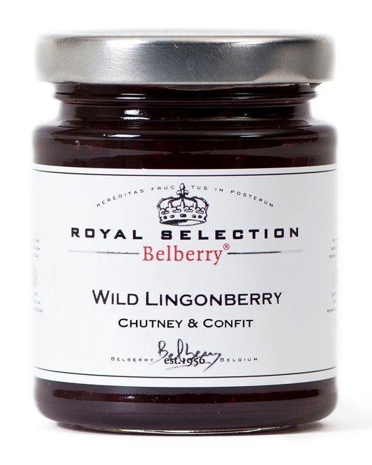 BELBERRY ROYAL SELECTION WILD LINGONBERRY CONFIT & CHUTNEY 180g